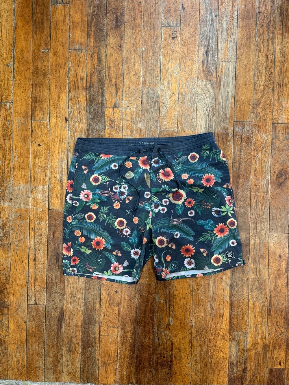 Roark Floral Swim Trunks - Tropical Print